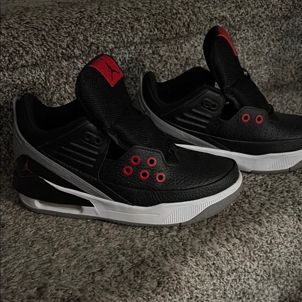 Jordan Kids Sneakers Black and Red